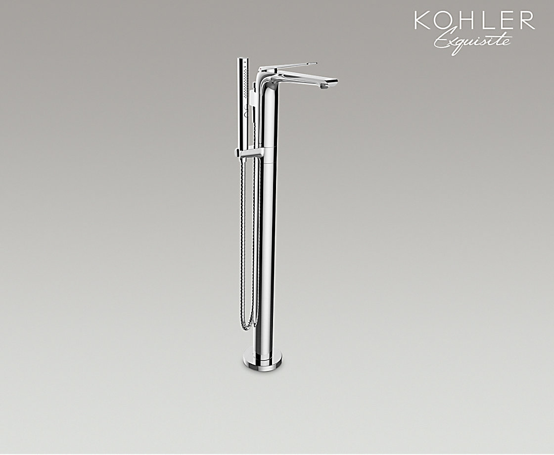 艾非落地式浴缸花灑龍頭