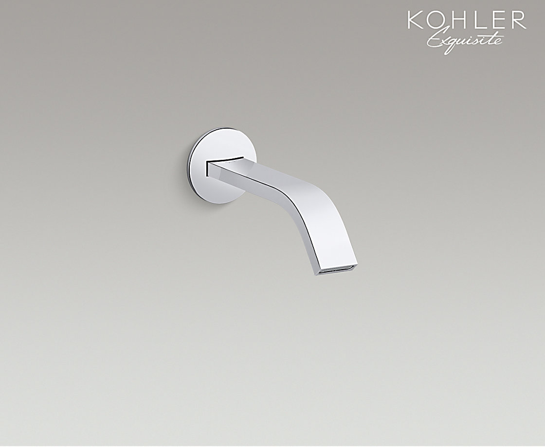 藝廷墻出水臉盆龍頭出水嘴–曲線型