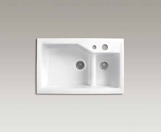 INDIO? 英迪SMART 一體槽大小槽臺上/臺下雙用廚盆